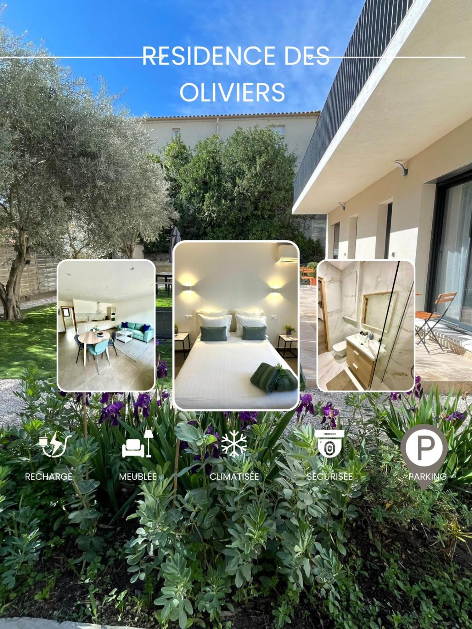 Ferienwohnung Les Oliviers Arles Exterior foto